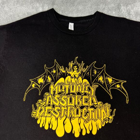 Triple-B Records Shirt Mens Large Black Mutually Assured Destruction - Picture 1 of 7
